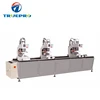 Upvc window making double head welding machine