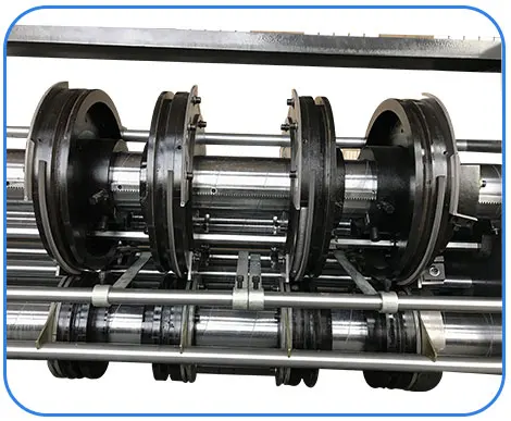 Rotary Chain Feeding Slotting Machine / Corrugated Cardboard Creasing Slotter Machine / Carton Box Making Machine