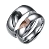 Product launches, customized stainless steel jewelry wholesale, Korean version of the couples ring YSS669