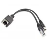 Ethernet LAN Rj45 Network Connector Female to Rj45 Male Plug DC 5.5mm Female Jack Adapter Cable