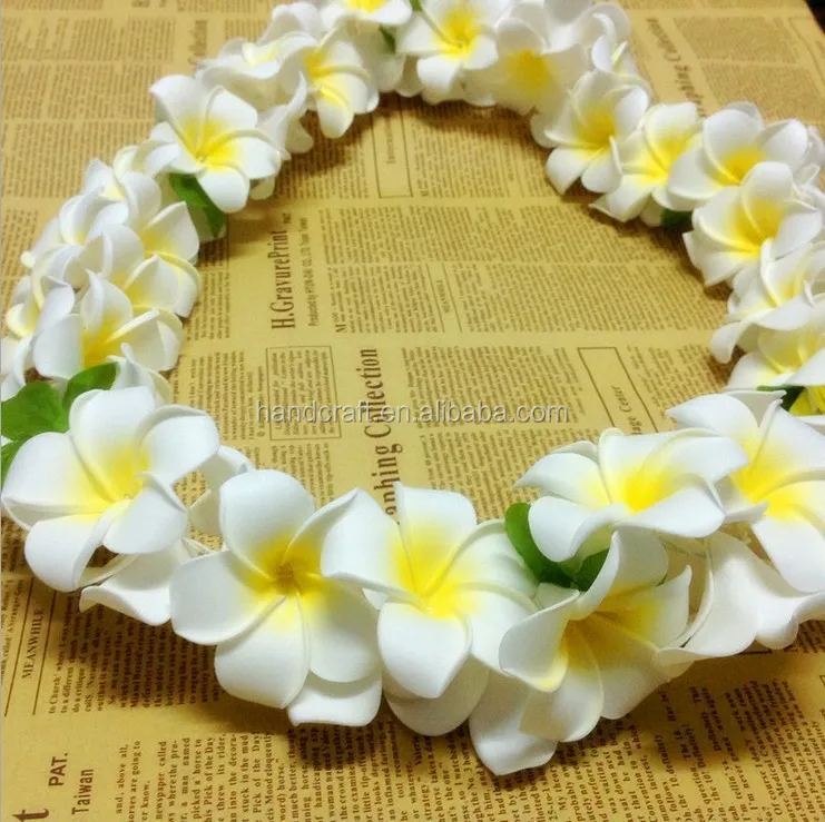 Frangapini Style Leis Buy Hawaiian Lei,Artificial Hawaiian Lei,Satin