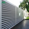 Motorized Slat Gate Aluminium, Sun Shade Louvered gate