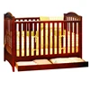 BSCI furniture factory supply USA classic wooden baby crib