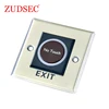DC12V Infrared Sensor No Touch Door Release Exit Button with LED Light for Gate/Door/Exit/Automation Control