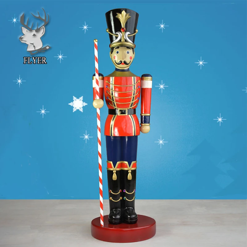 resin nutcracker statue