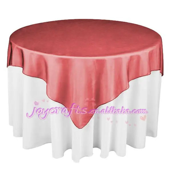 Wedding Table Decoration 60 Inch Square Zebra Print Satin Table