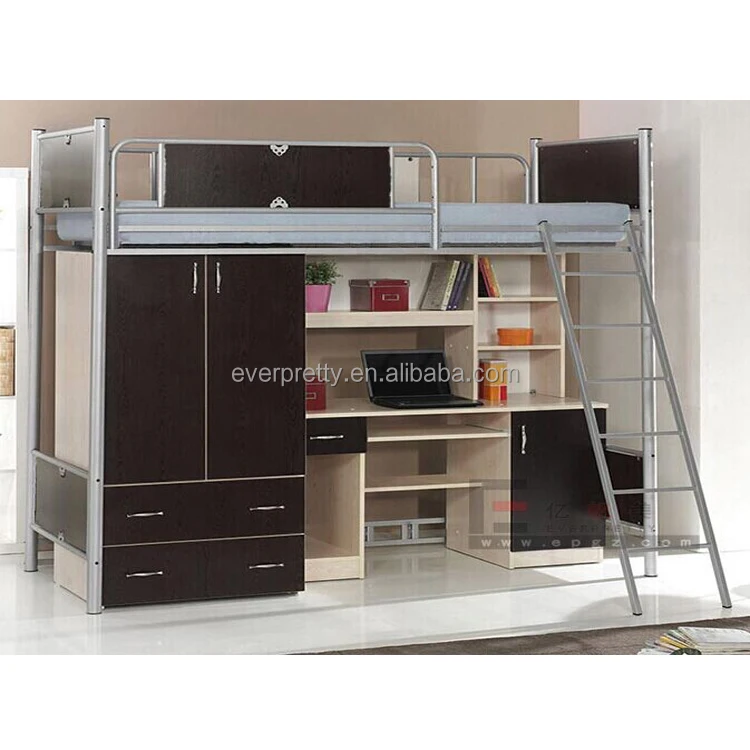 Popular Indian Double Bed Designs Wrought Iron Steel Bunk Beds