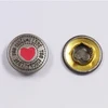 15mm Fashion High Quality Custom metal press snap button for jeans jacket
