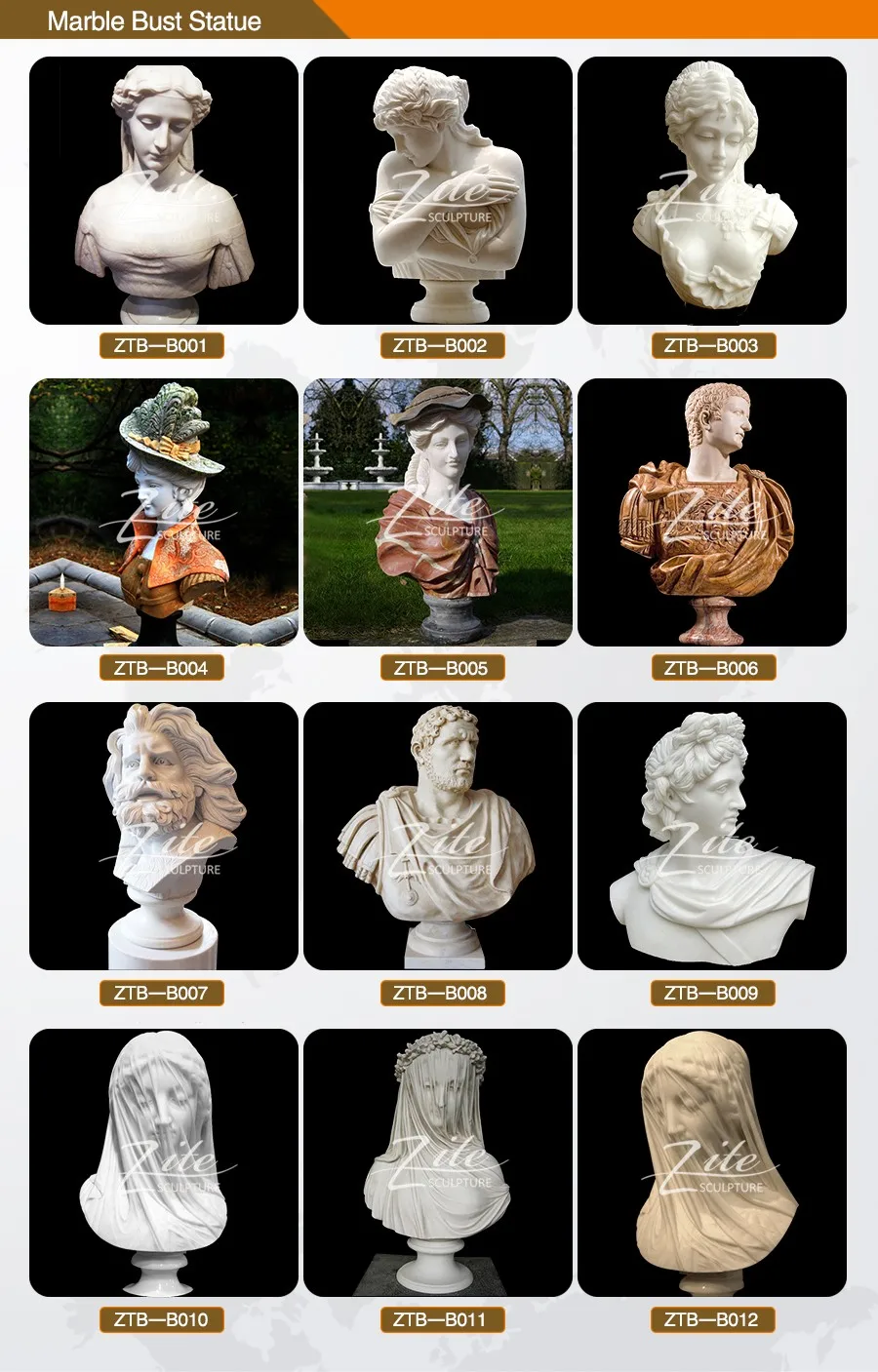 Hand Carved Home Decorative Female Marble Bust Sculptures Buy Female