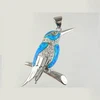 Alibaba China Supplier Opal 925 silver birds for sale
