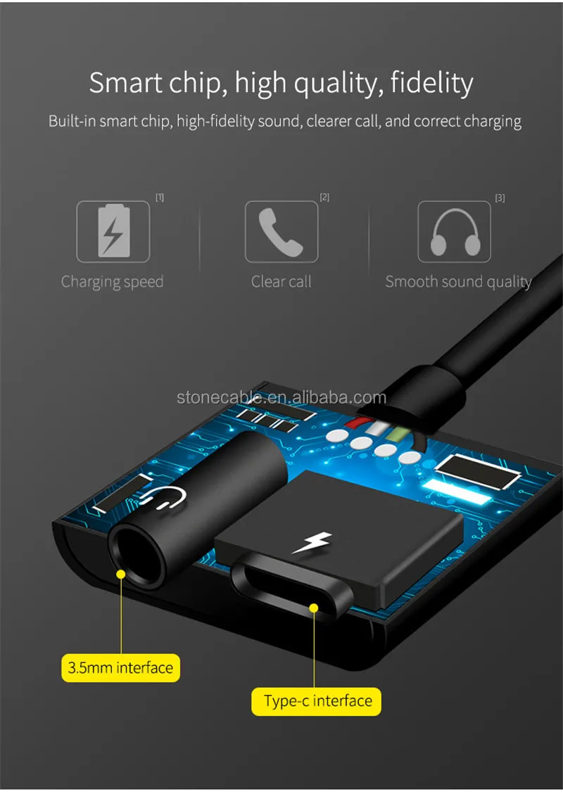 2 In 1 Usb C Usbc Headphone Charger Power Pd Usb C Port Adapter Buy