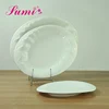 China dishes food serving ceramic dinner side wedding plates