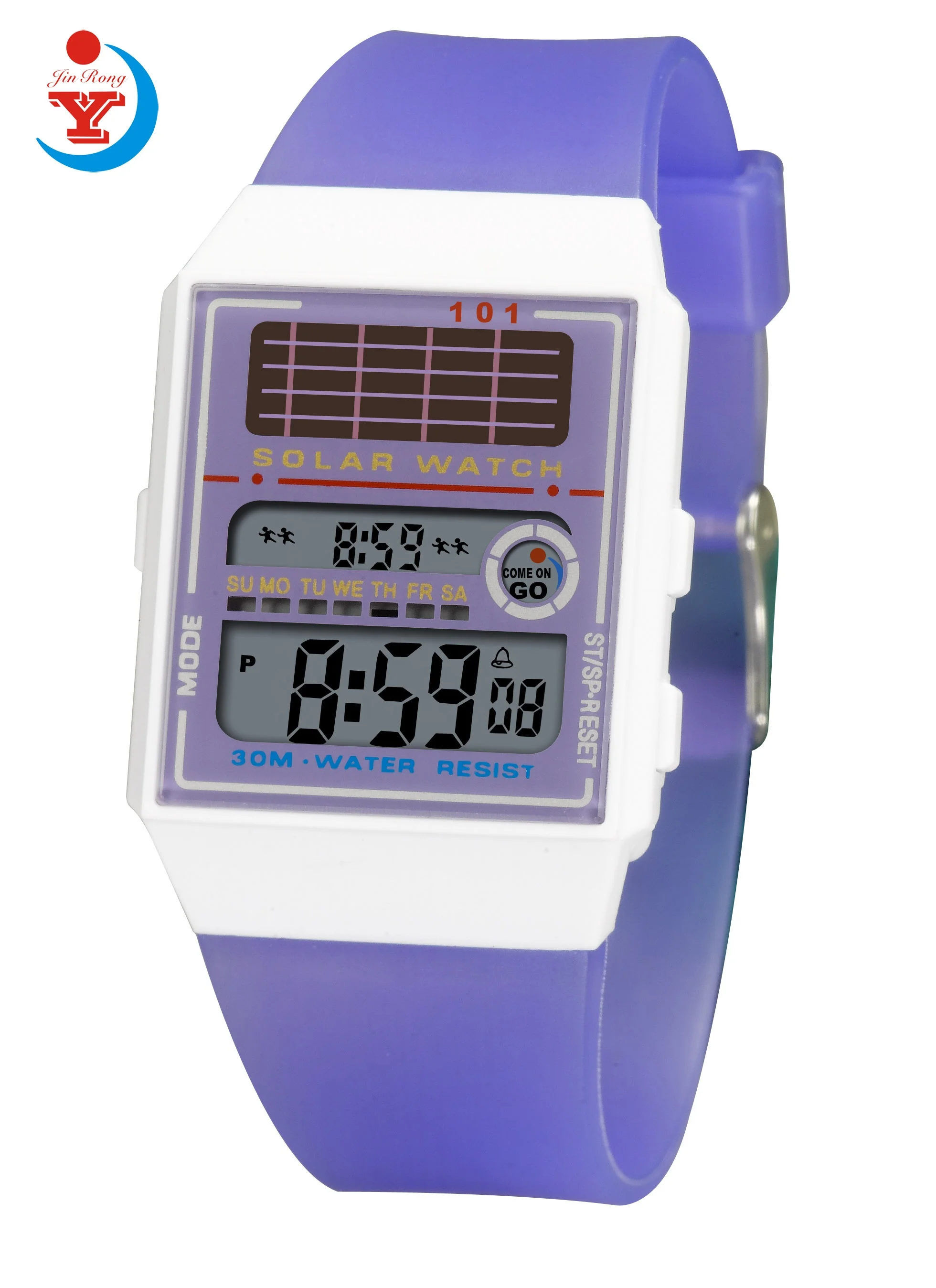 waterproof solar powered watch