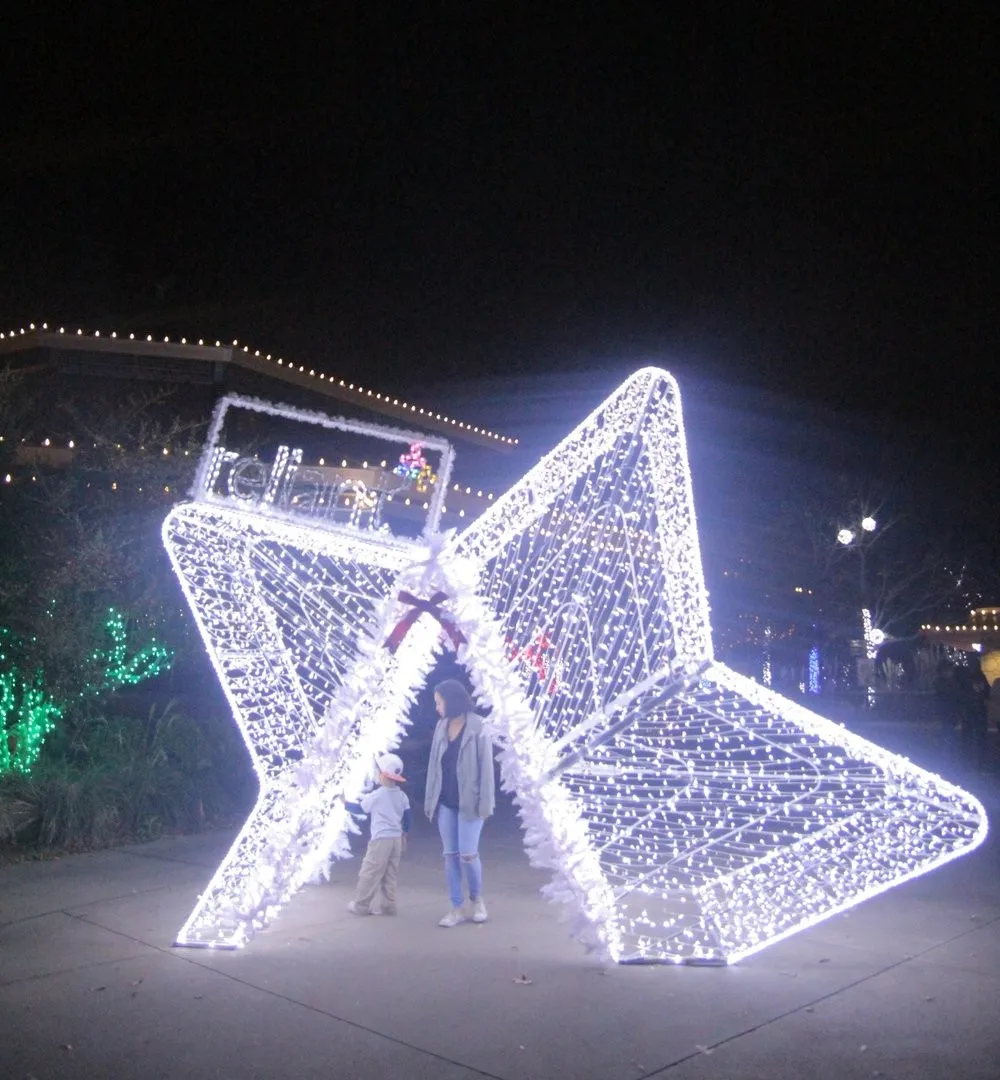 Outdoor Led Street Motif Light Eight Pointed Star Buy Outdoor Led