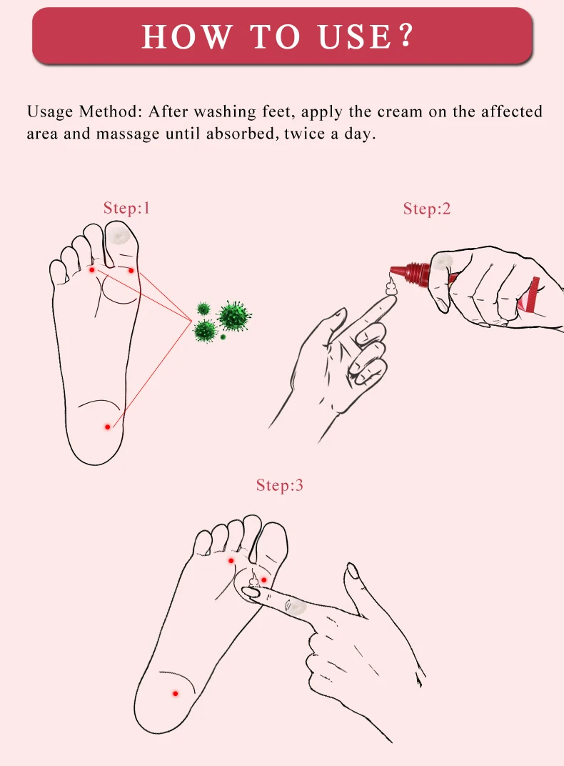 Herb Nail Fungus Treatment Antifungal Infection Foot Antiinflammatory
