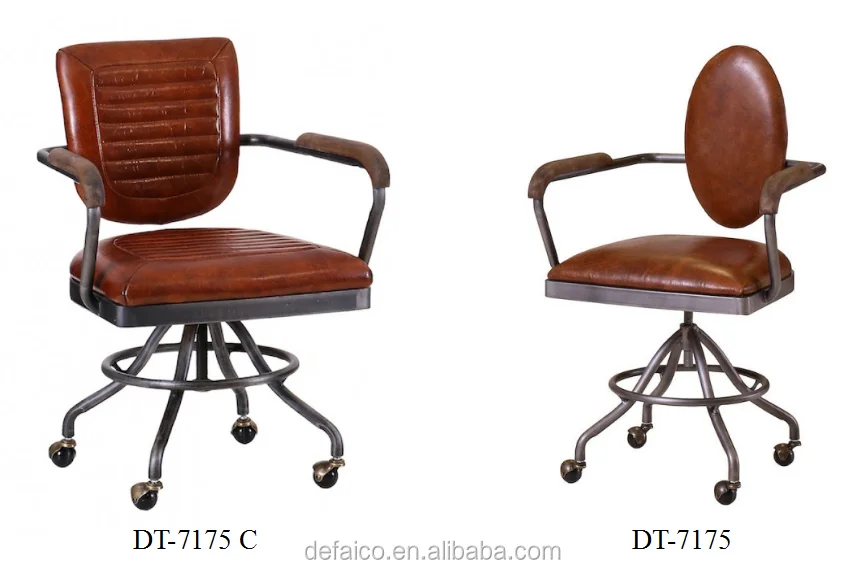 Industrial Loft Style Spider Vintage Iron Base Swivel Office Chair (2).png