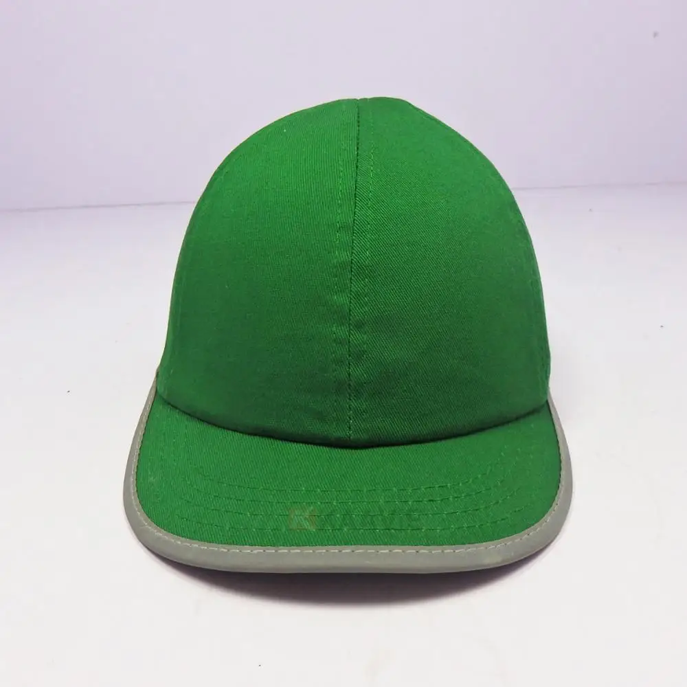 广州卡维制造商定制普通绿色安全帽插入棉棒球 bump 帽