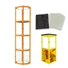 economic promotion pop up display circle twist tower cases