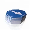 Advertising corrugated coroplast plastic triangle 5mm corrugated plastic sign