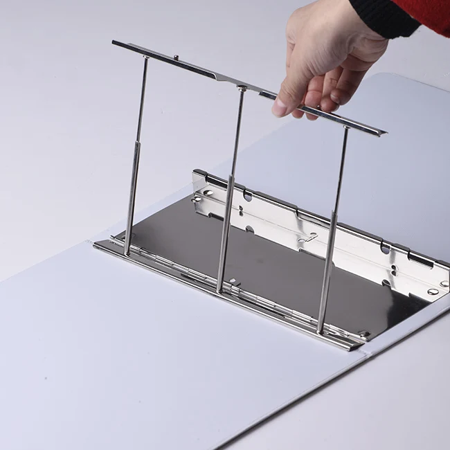 White Vinyl Pvc Catalog 2/3/4 Metal Screw Post Ring Binders With Clear