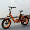 2019 rental low step through frame 20inch electric bike 48V 750W folding electric bike fat tire electric bike MF-803