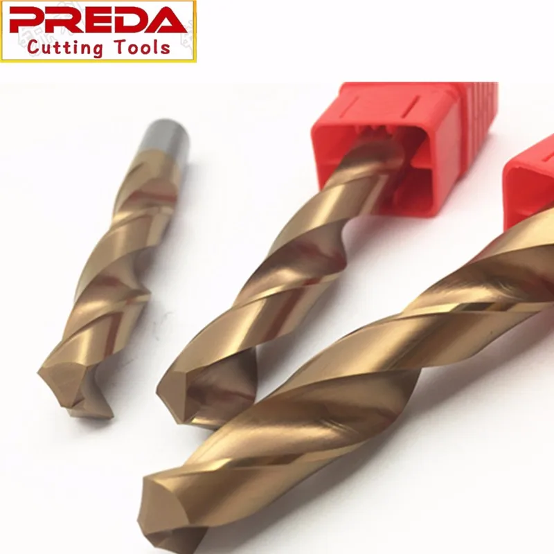 Cnc Solid Carbide 2 Flutes Twist Drills Bit Tungsten Drilling Tools ...