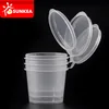 Disposable Sealable Plastic Sauce Cup, transparent PET PP sauce cup