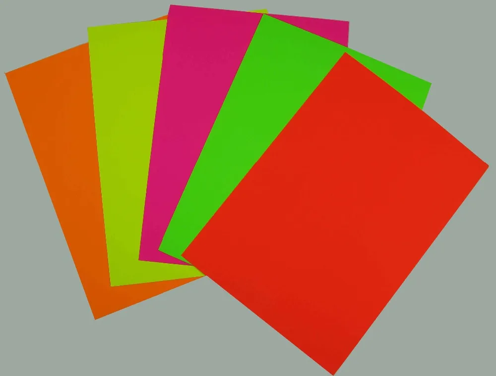 A4 A3 Size Printable Colored Construction Paper Wholesale In China