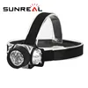 Sunreal Comfortable 7+2 LED 3 Modes Camp Outdoor car manufacturer bicycle headlight Emergency Led Head lamp moving Hea