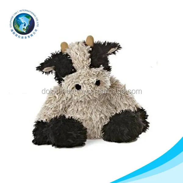 plush cow keychain