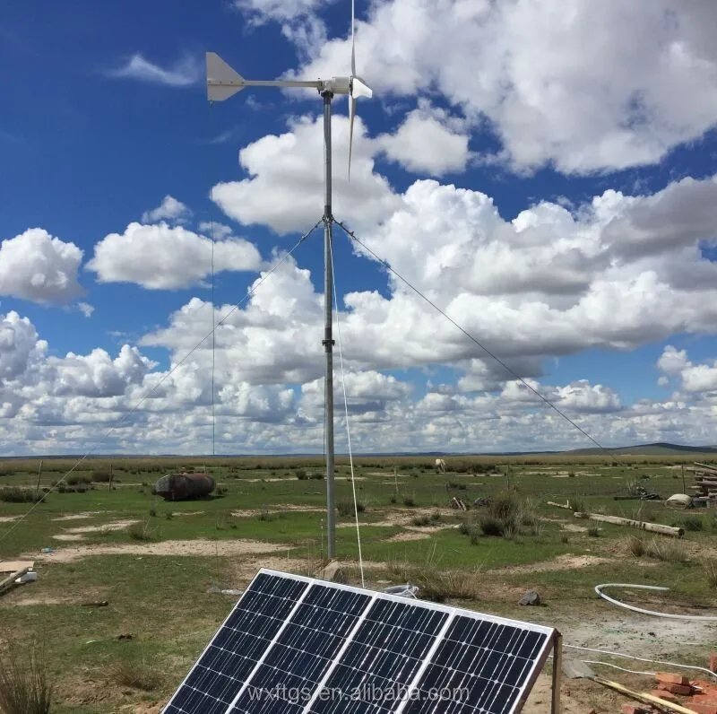 Wind turbine for sale. Wind Generator NPC-800 output.