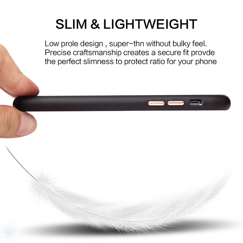 Custom Hot Pressing LOGO On Leather Phone Case For iPhone 7 Mobile Phone Bags Factory Handmade For Apple Case Leather