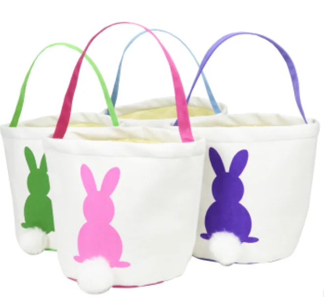 canvas easter tote