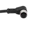 Right Angled M12 Micro Actuator Female A Coding 8 Pin Phoenix Contact M12 Connector Cable