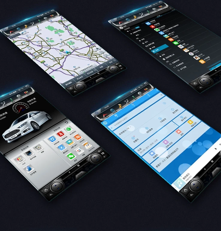 Sale 10.4" Quadcore Car DVD player 1280X800 Car Vertical Screen TESLA STYLE Stereo GPS Navigation for Toyota Corolla 2008-2017 12