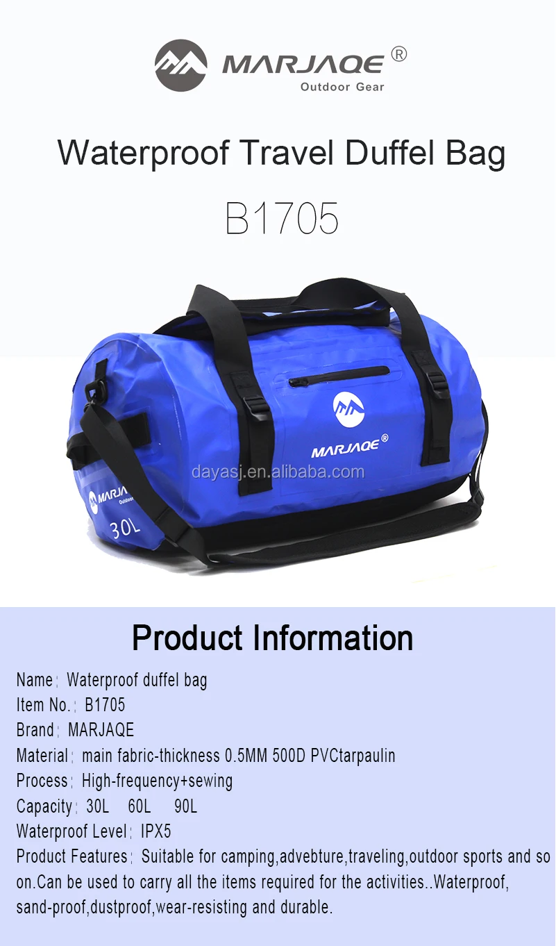 Dustproof Drybag Waterproof Camping Duffel Bag Backpack Waterproof 