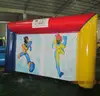 best seller price Air sealed inflatable carnival photo booth, shooting game
