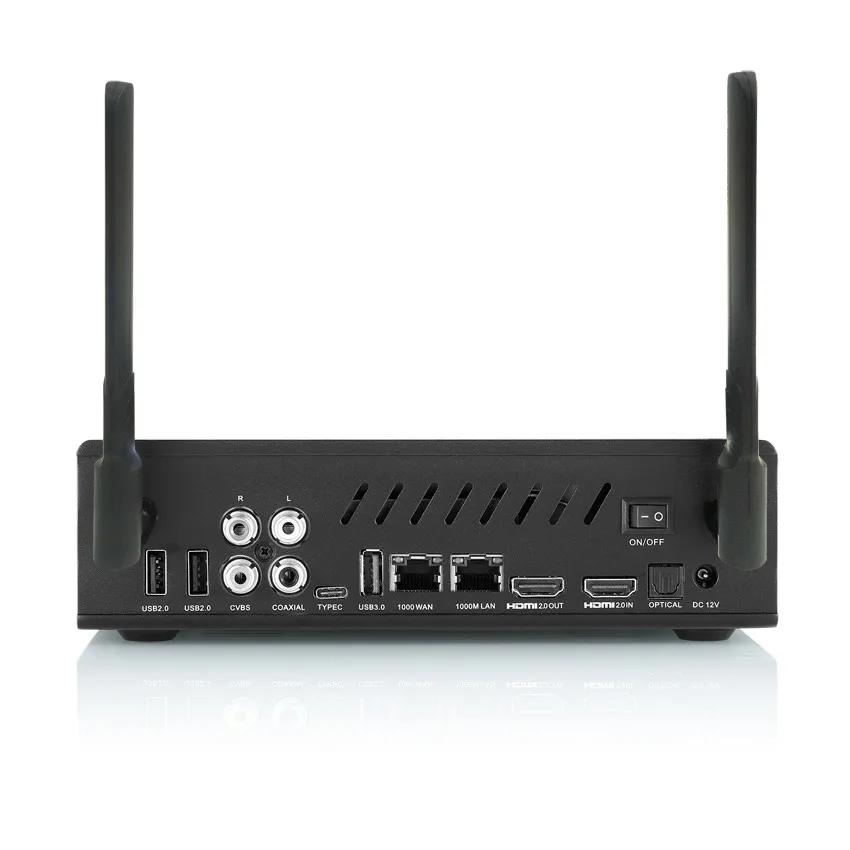 New arrival EWEAT 4K Realtek 1295 R9plus Android 6.0 OS tv box kodi 17.4 preinstalled Android media streaming