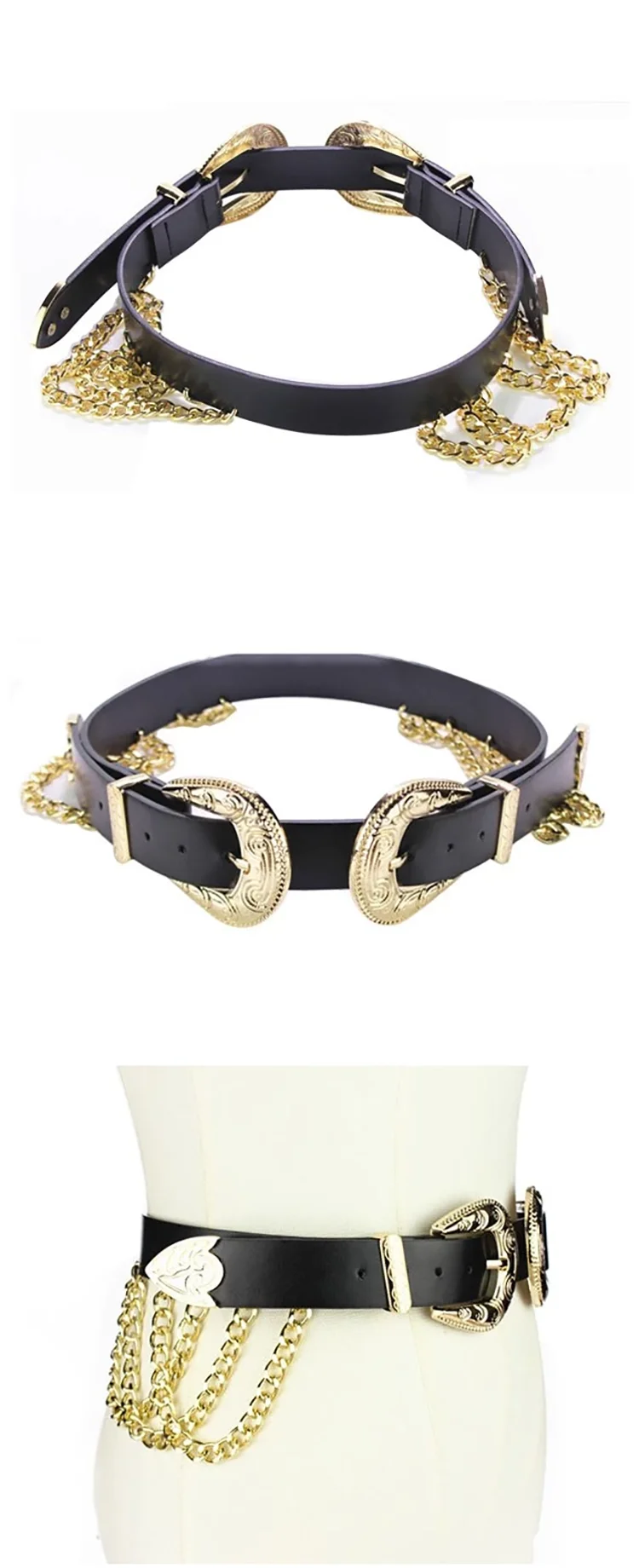 Oem Professional Design Custom Personalized Funky Vintage Leather Belt