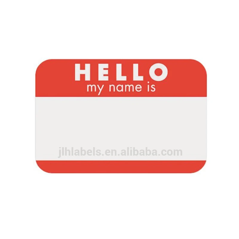 Картинка hello my name is