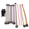 For J-LINK V8 V9 Adapter Plate JTAG to SWD Multi-function for ULINK2 STLINK V2 Multi-function Switching Board 2.54 Flat Cable