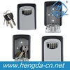 YH9228 4 Digit Real Estate Combination Lock Storage Box Keys Safe Wall Hanging