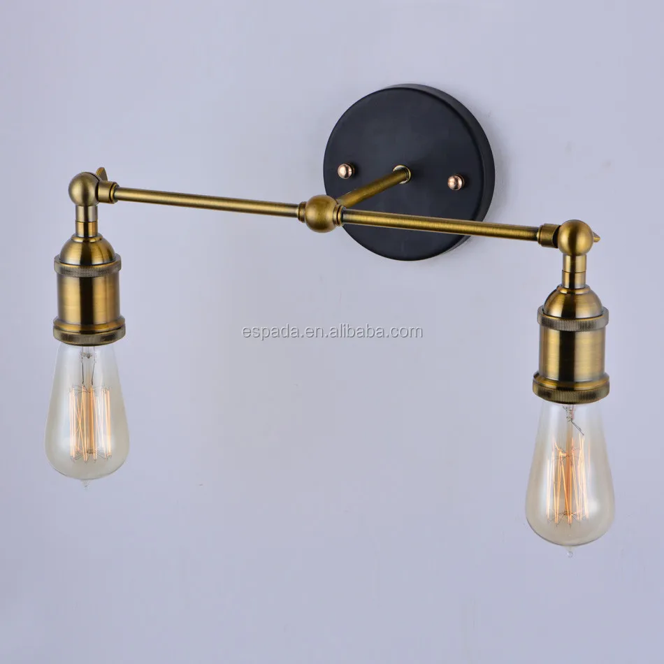 Vintage Brass Metal Lamp Holder E27 Wall Lamp Buy E27 Wall Lamp,Metal