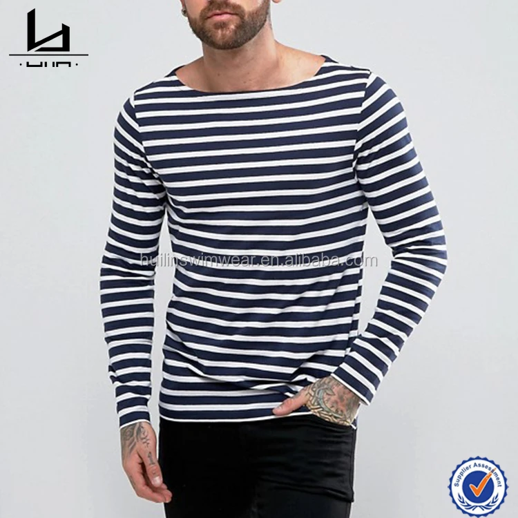 メンズファッション17服ボートネックストライプtシャツカスタムtシャツデザイン Buy カスタムtシャツデザイン ストライプtシャツ ボートネックtシャツ Product On Alibaba Com