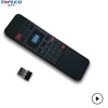 Three colors Backlight android tv box wireless mouse keyboard precision 2.4g master universal tv remote control for akai tv