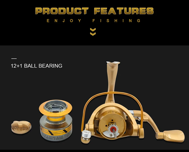 Honoreal Small Spinning Reel 3000 Size Yellow Box Fishing Reel Buy