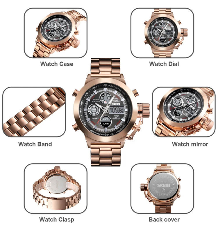 Skmei Fashion Style Digital Analog Watches Men Wristwatch Buy