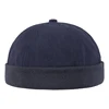 Custom 100% Cotton Timelessly Fashion Brimless Baseball Cap,Dome Hat,Docker Cap