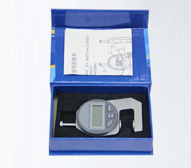 High Precision Digital Thickness Gauge Meter Measuring Linoleum Planer