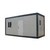 Container houses 20ft for office prefabricated bungalow for hotel prefab toilet bathroom